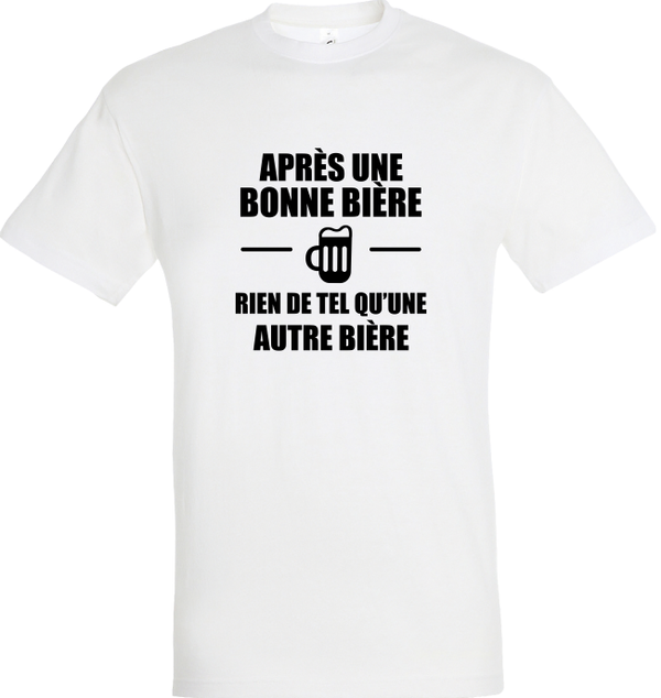 T-shirt "Après une bonne bière"