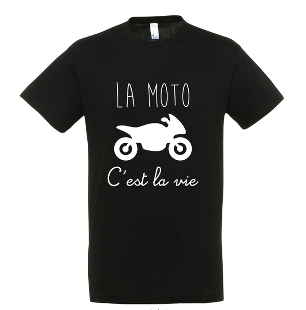 T-shirt - La moto c'est la vie