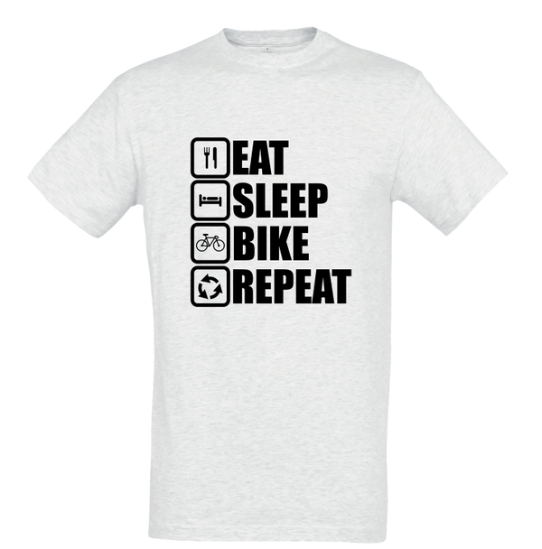 T-shirt - Eat Sleep Bike Repeat
