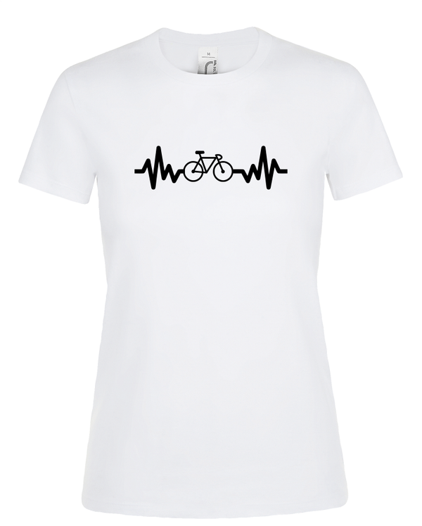 T-shirt femme "Bike is life"