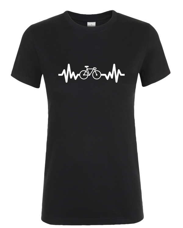 T-shirt femme "Bike is life"