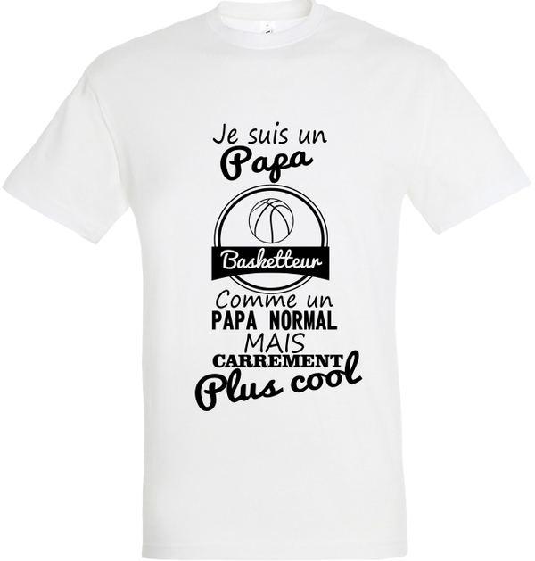 T-shirt "Papa basketteurs"