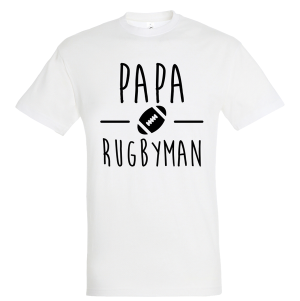 T-shirt "Papa Rugbyman"