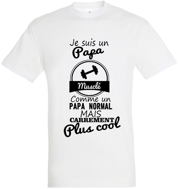 T-shirt "Papa Musclé"