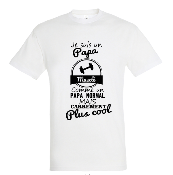 T-shirt "Papa Musclé"