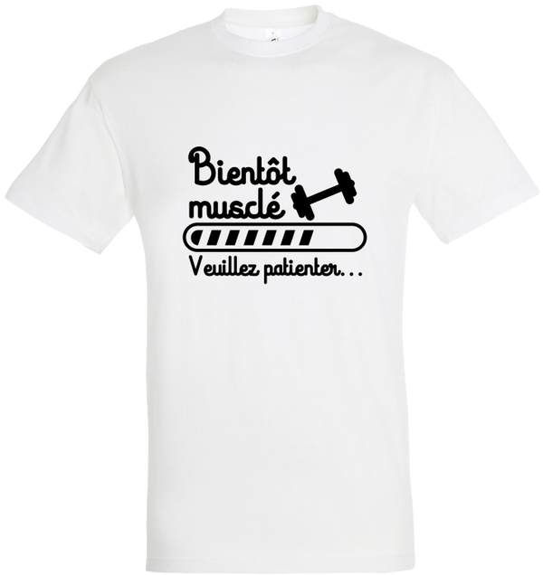 T-shirt "Bientôt musclé"