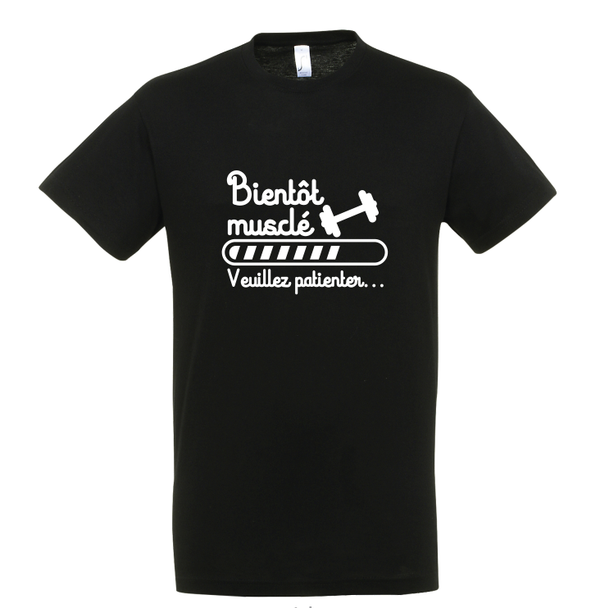 T-shirt "Bientôt musclé"