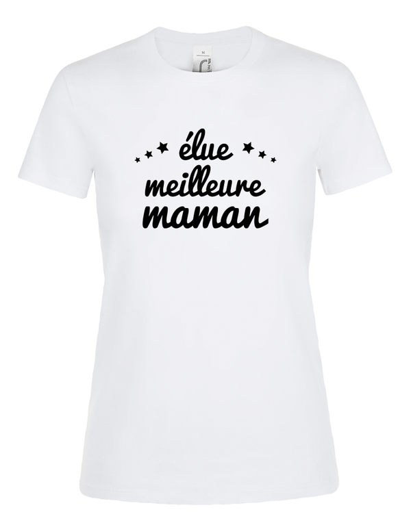 T-shirt Femme "Meilleure Maman"