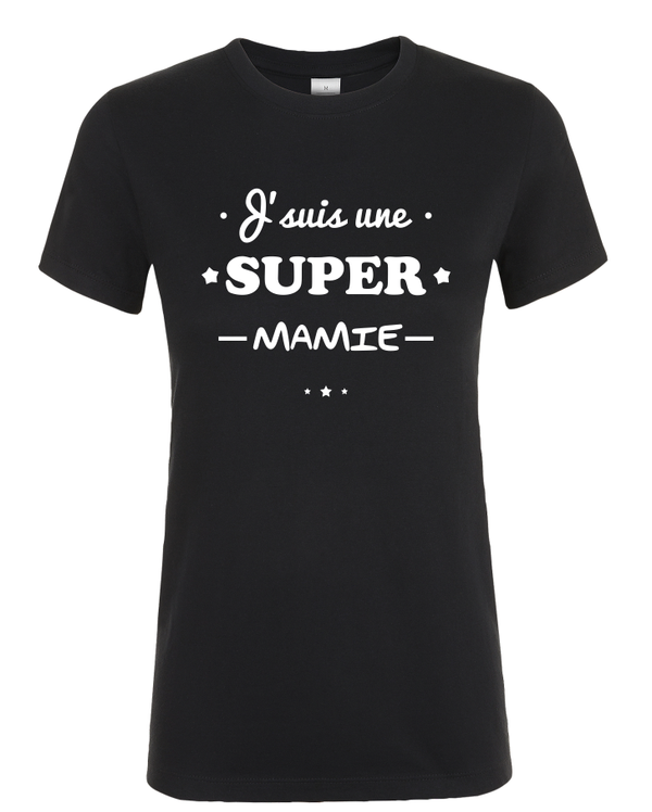 T-shirt Femme "Super Mamie"