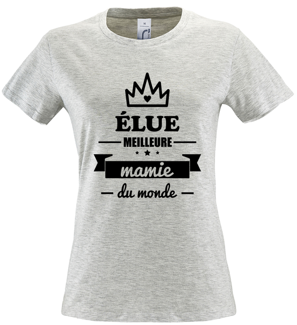 T-shirt Femme "Meilleure Mamie"