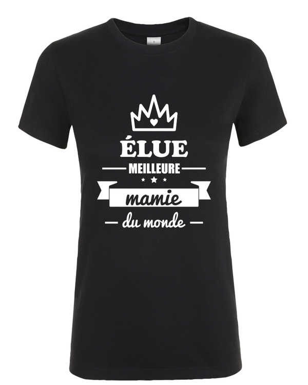 T-shirt Femme "Meilleure Mamie"