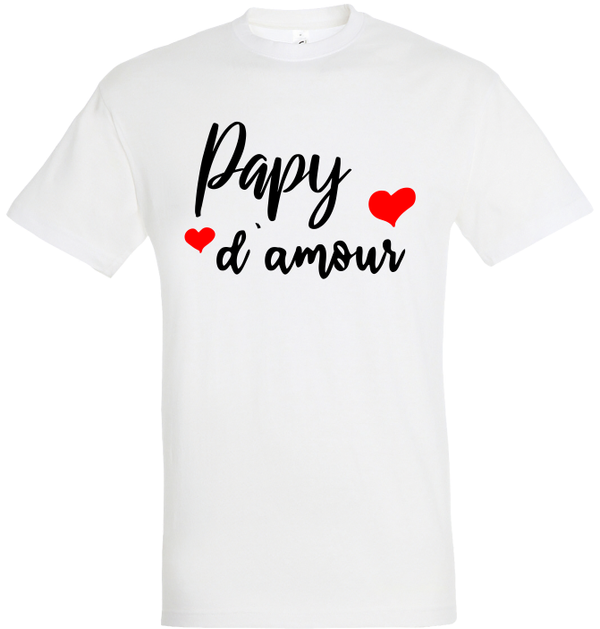 T-shirt - Papy d'amour