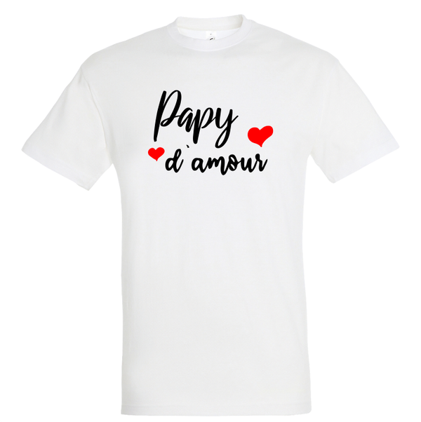 T-shirt - Papy d'amour