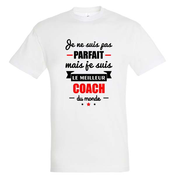T-shirt - Pas parfait mais meilleur coach