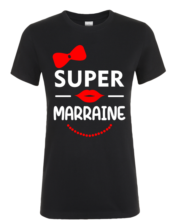 T-shirt Femme - Super marraine